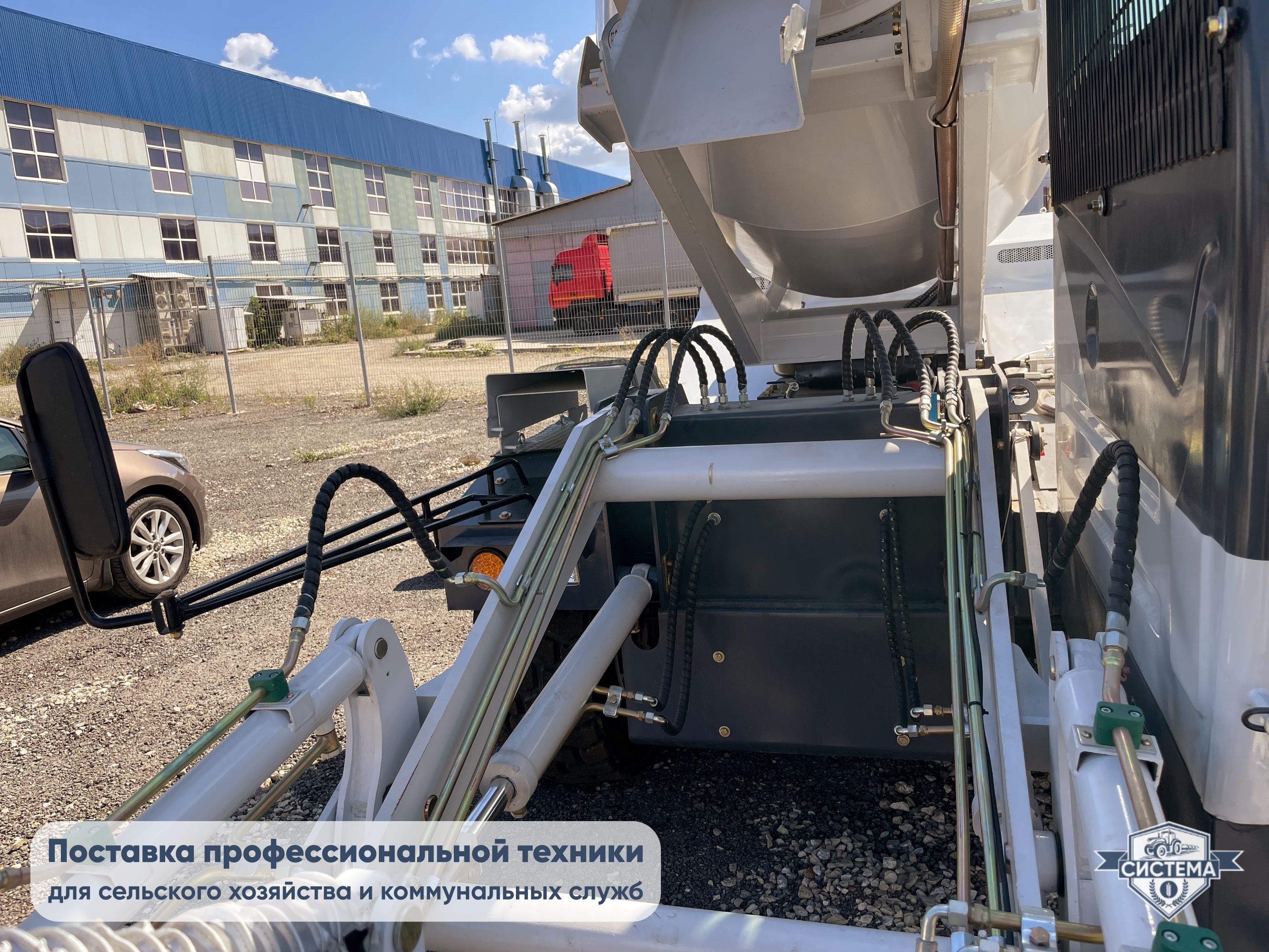 Самоходный бетоносмеситель 10 кубов в час