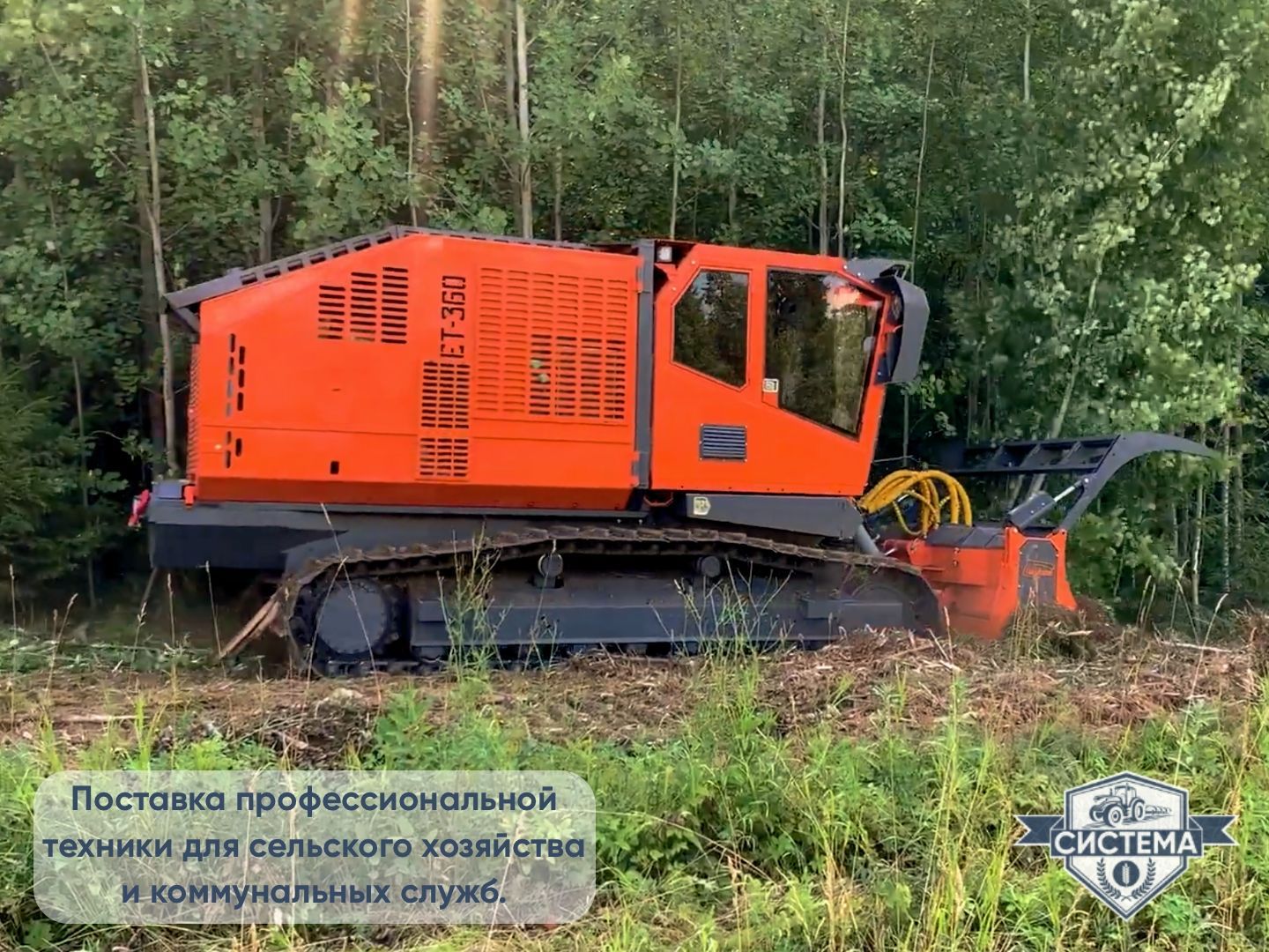 Самоходный гусеничный мульчер UM Forest 285 л.с.