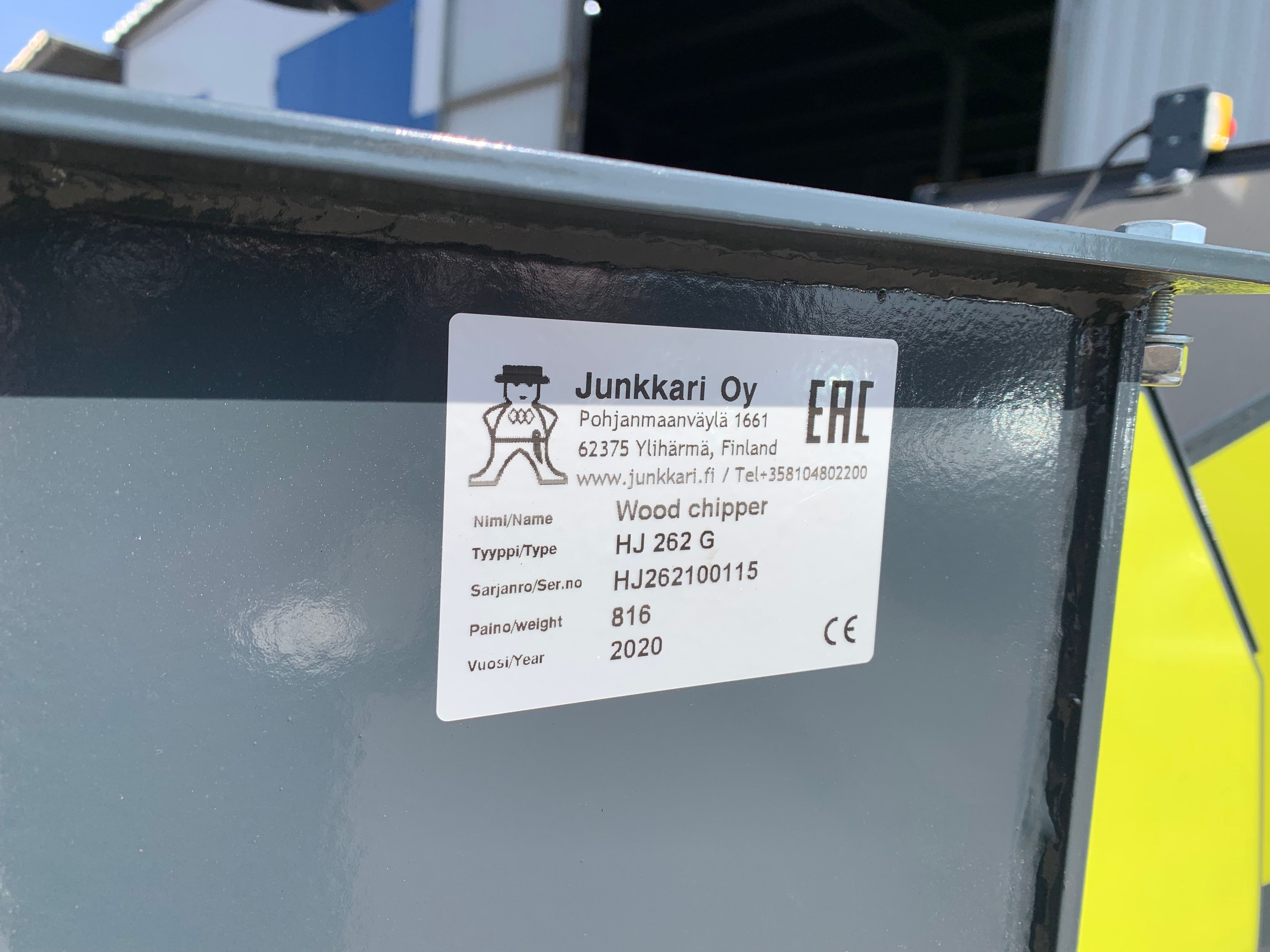 Измельчитель веток Junkkari (Юнкари) тракторный 262G