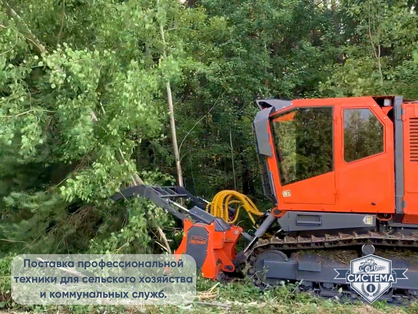Самоходный гусеничный мульчер UM Forest 285 л.с.
