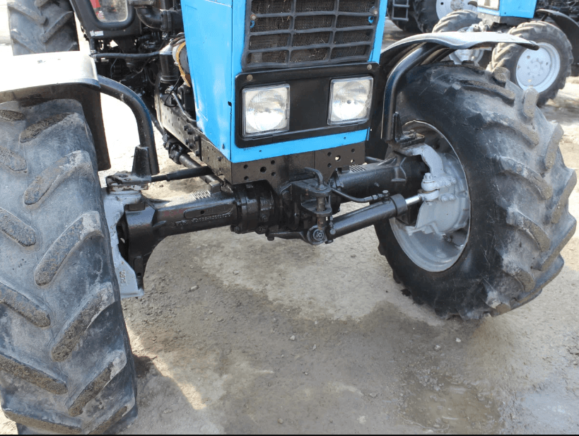 Передний мост трактора самая уязвимая часть