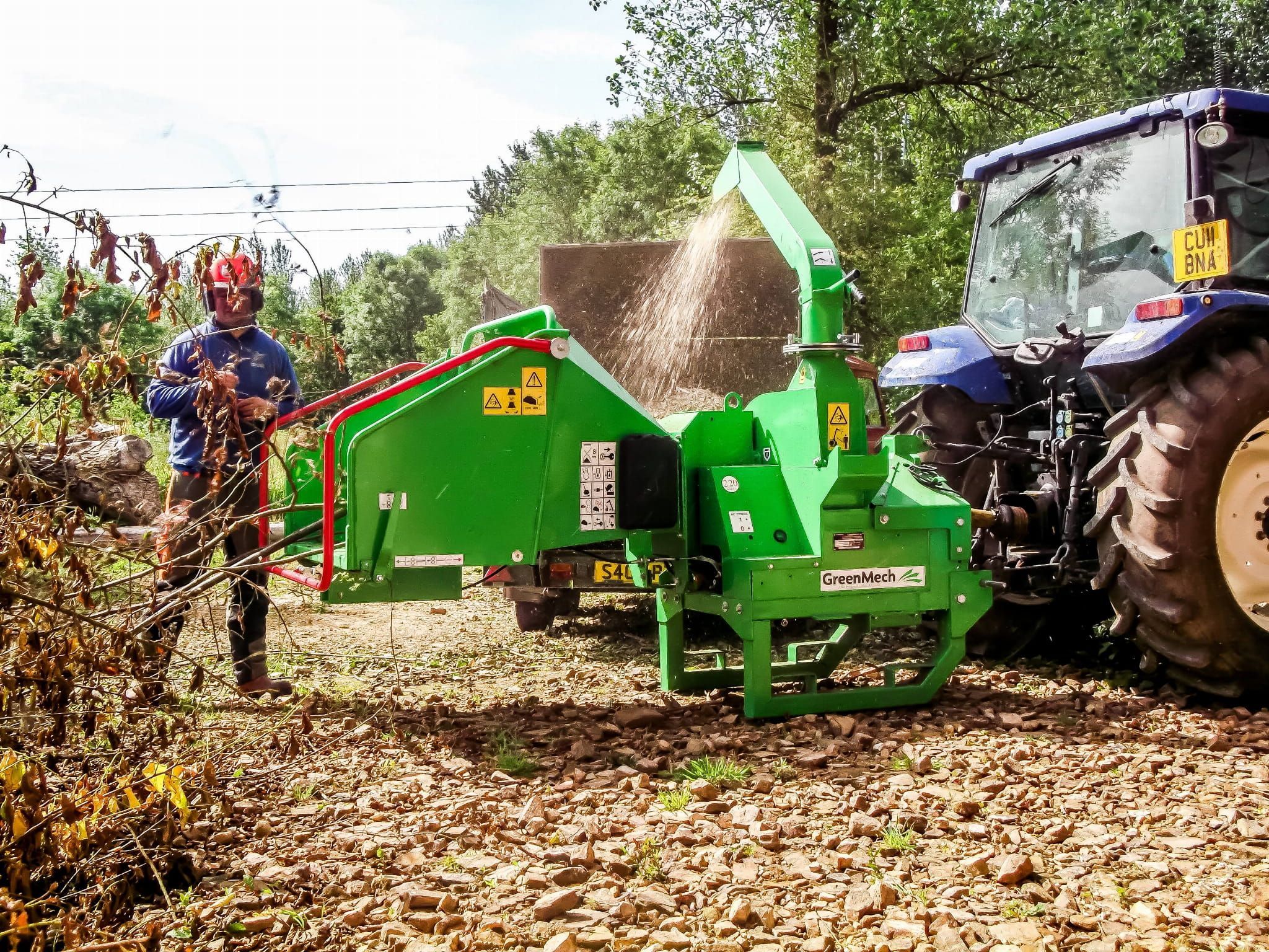 Измельчитель веток GreenMech 220 TMP