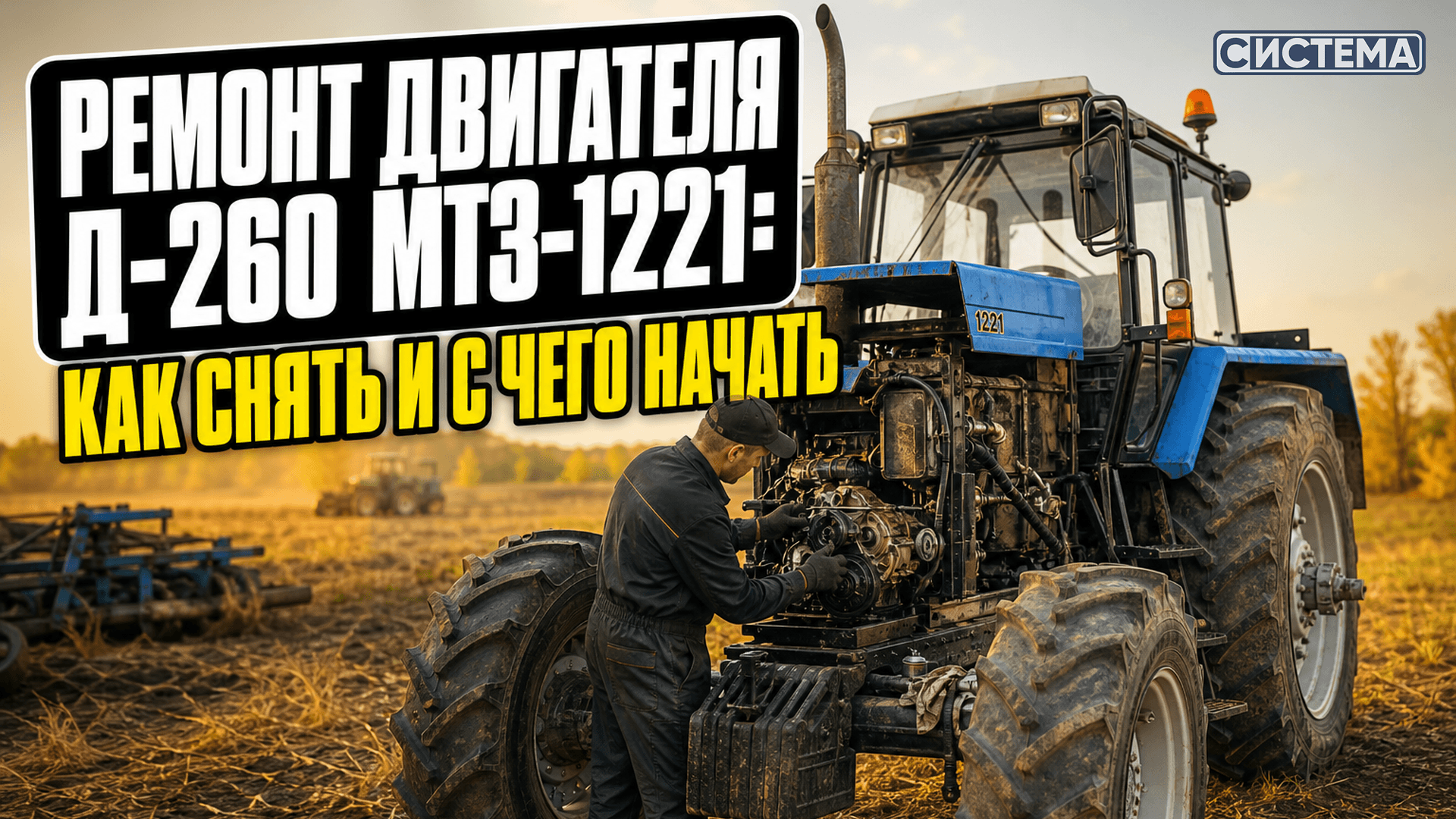 Ремонт двигателя Д-260 на МТЗ-1221: когда нужен и с чего начинать