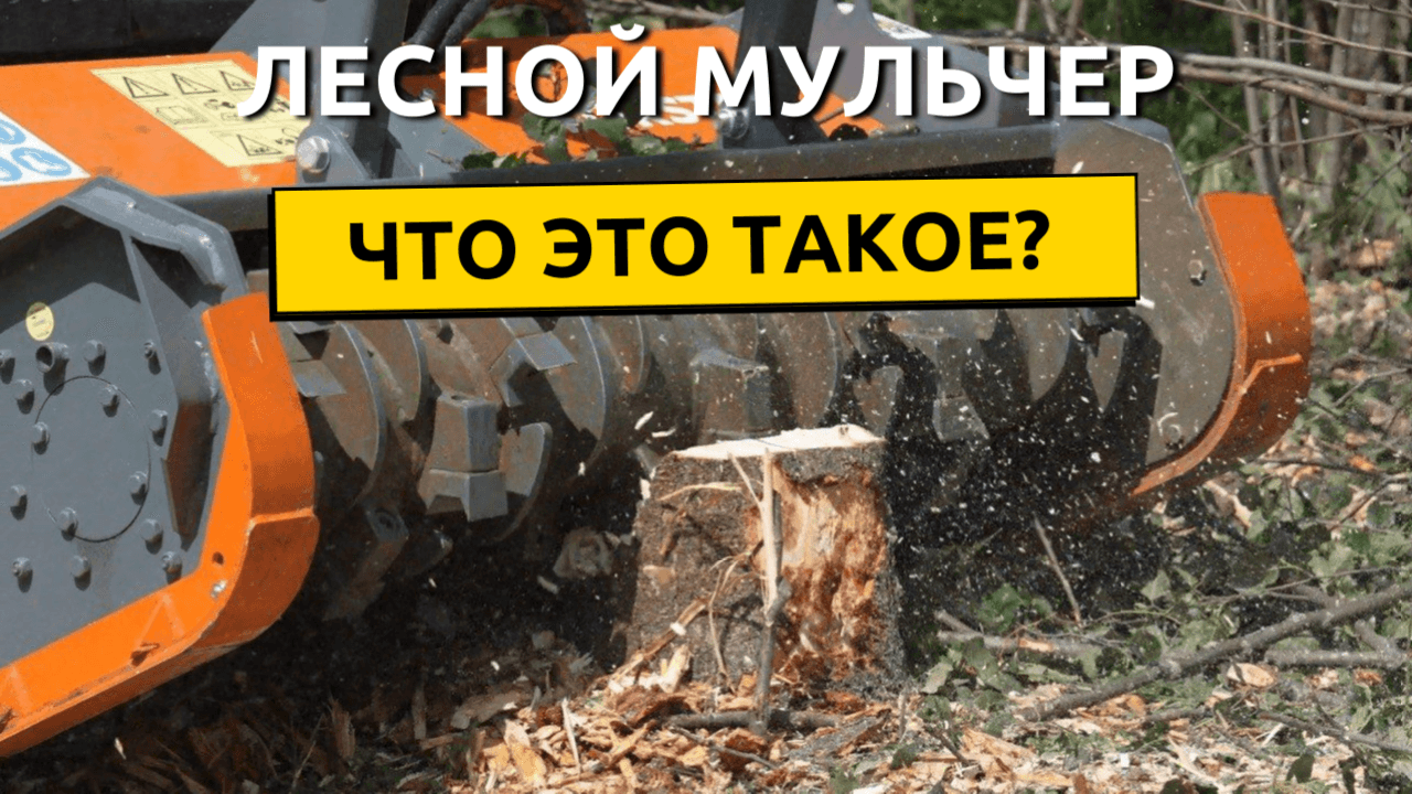 Лесной мульчер: Коротко и просто, что это такое?
