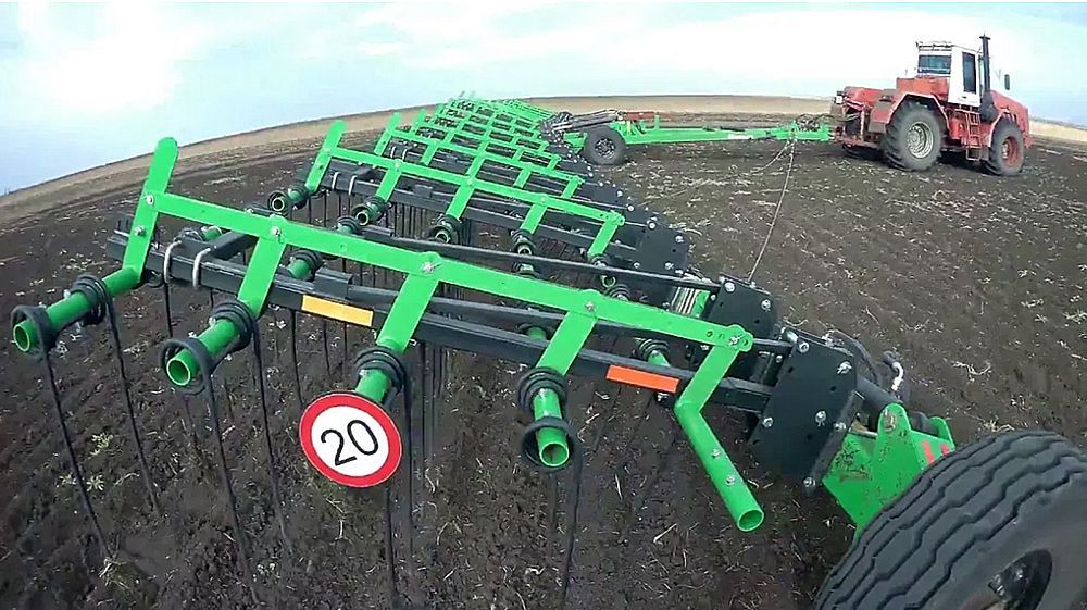 Борона тяжелая пружинная Кама-15м