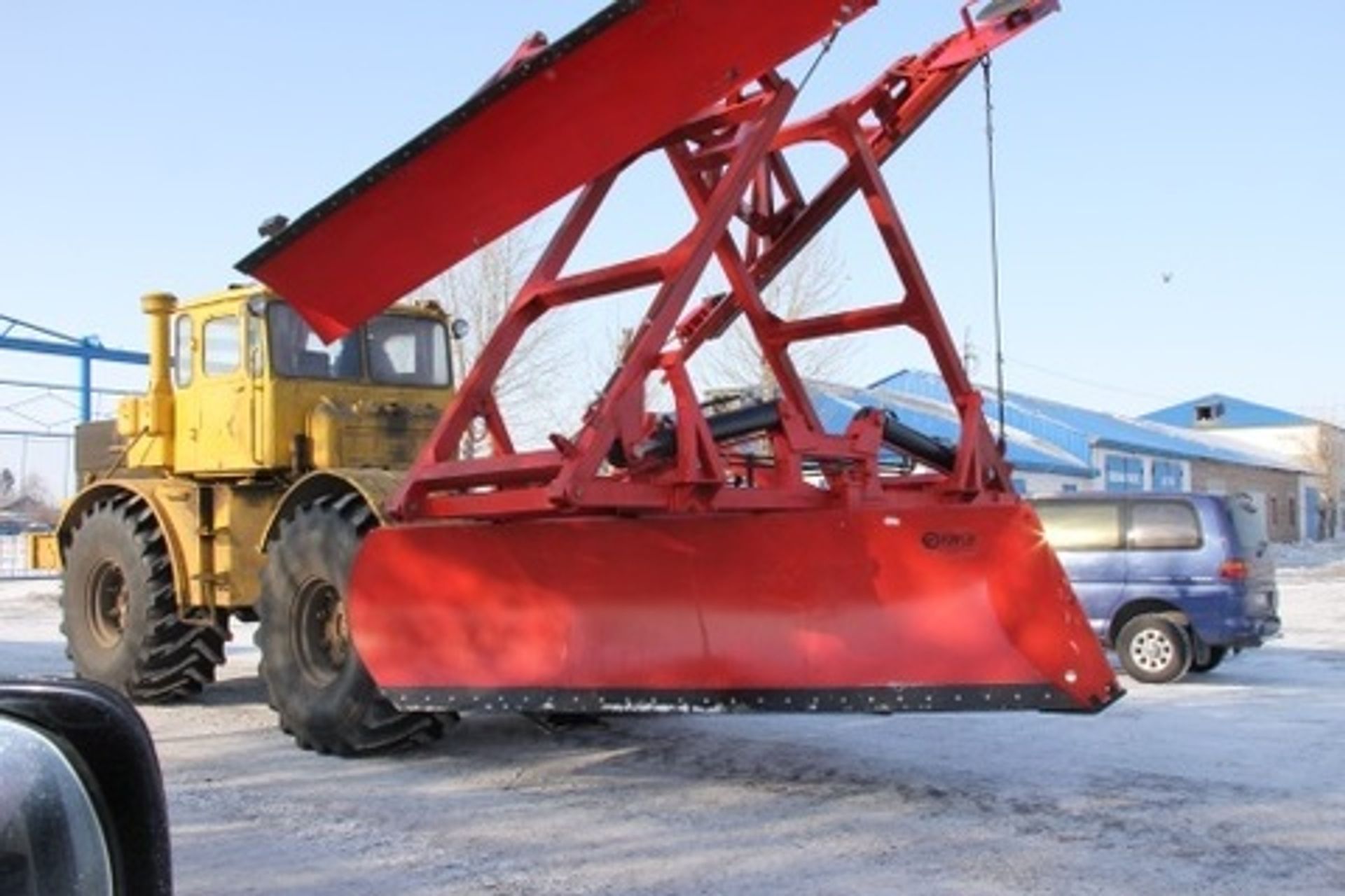 Снегопах-валкователь СВУ-7 (Т-150)