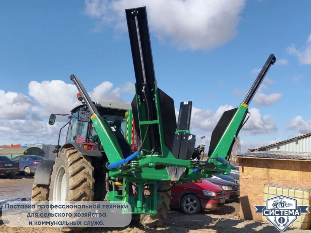 Пересадчик деревьев Bystron (тракторный)