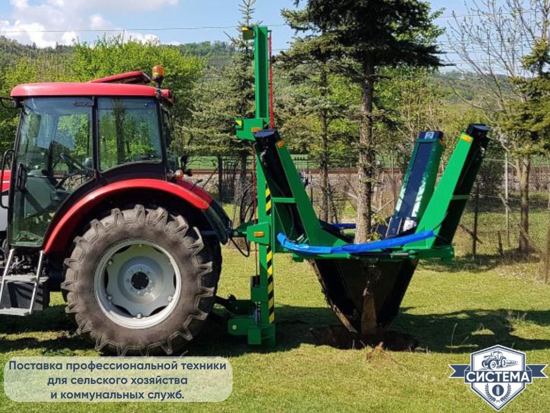 Пересадчик деревьев Bystron (тракторный)
