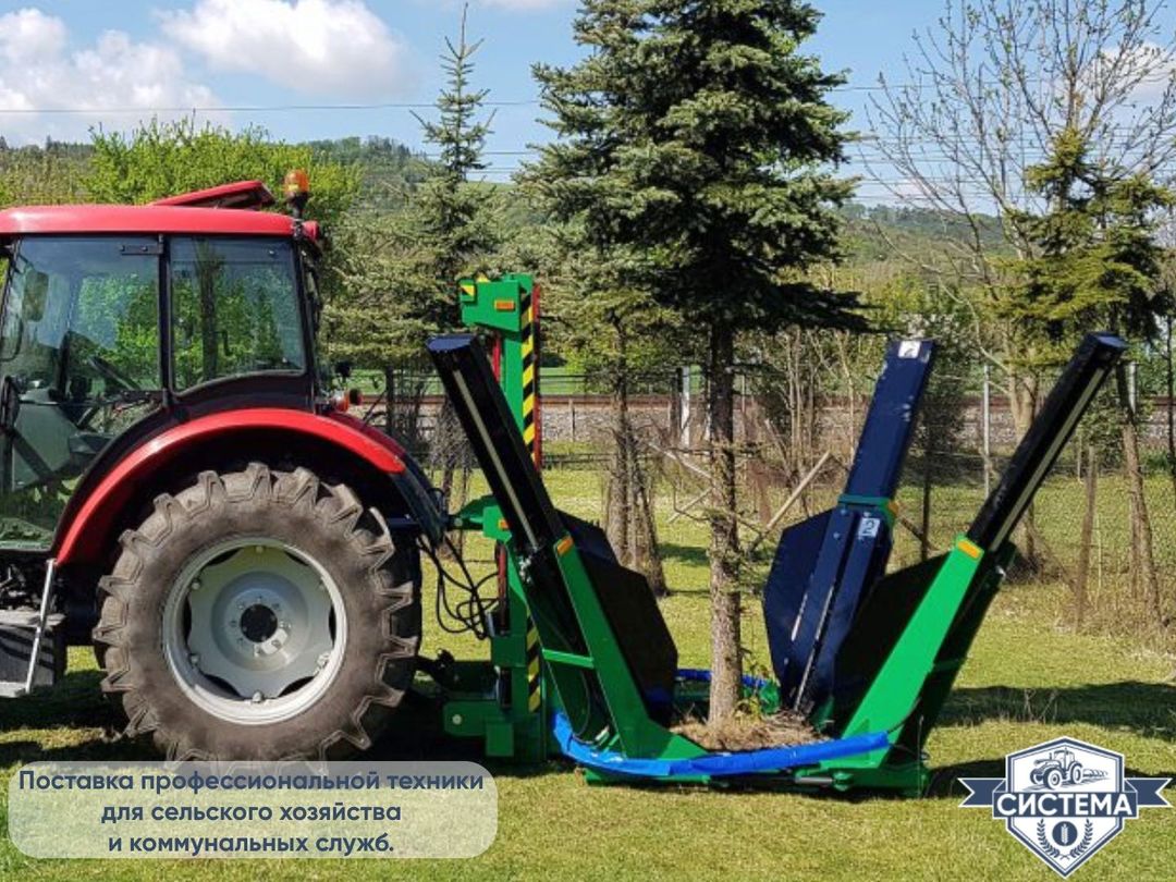 Пересадчик деревьев Bystron (тракторный)