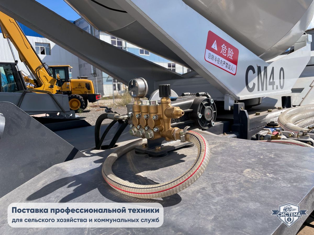 Самоходный бетоносмеситель 12 кубов в час