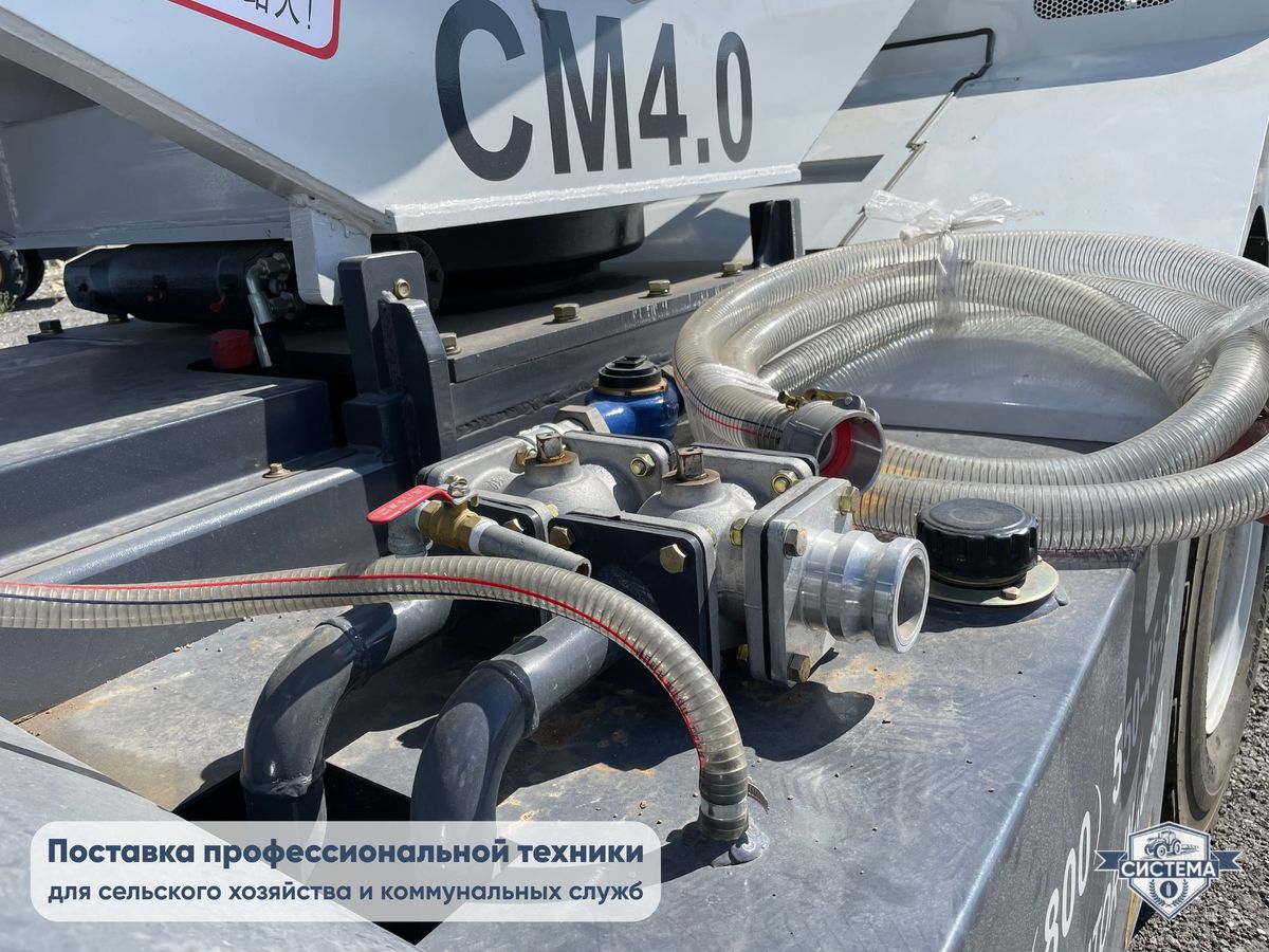 Самоходный бетоносмеситель 12 кубов в час