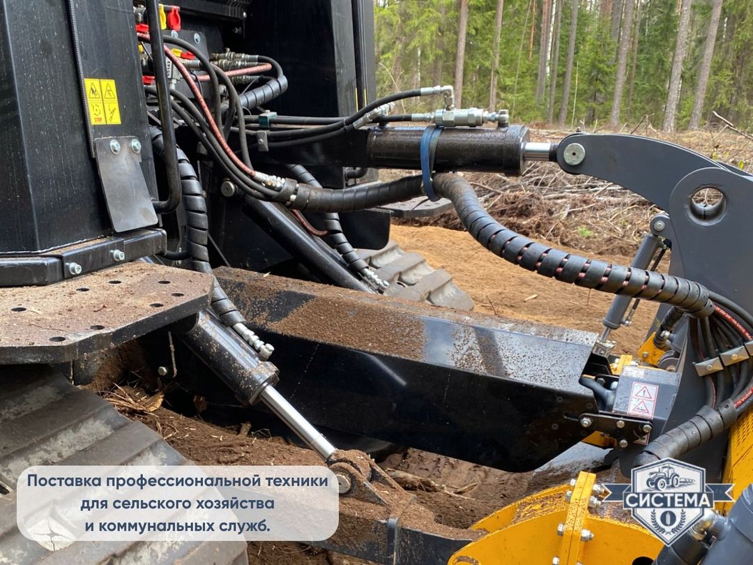 Самоходный гусеничный мульчер MeriTractor MT-700 768 л.с.