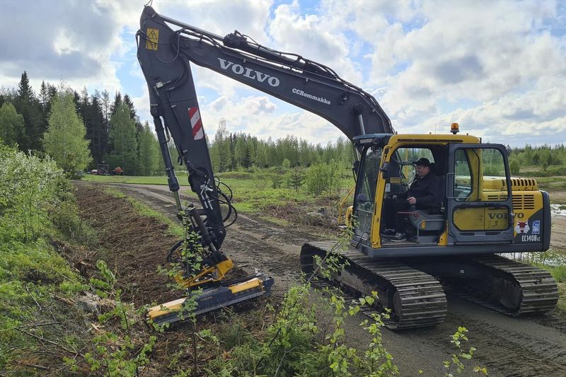 Ротоватор на экскаватор (1,8 метра)