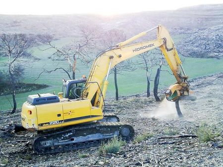 Мульчер 1,6 метра (экскаватор 18-25 т)