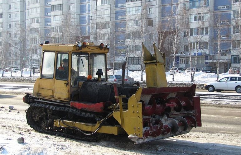 Снегоочиститель СШР-2,6 на ДТ-75, Агромаш