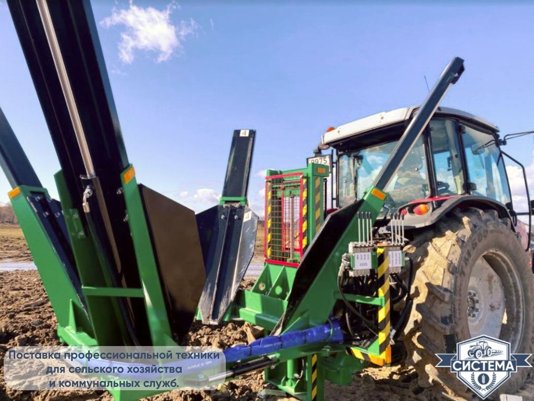 Пересадчик деревьев Bystron (тракторный)