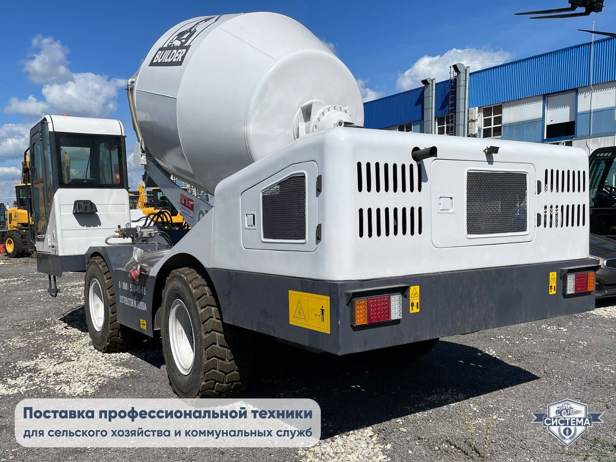 Самоходный бетоносмеситель 12 кубов в час