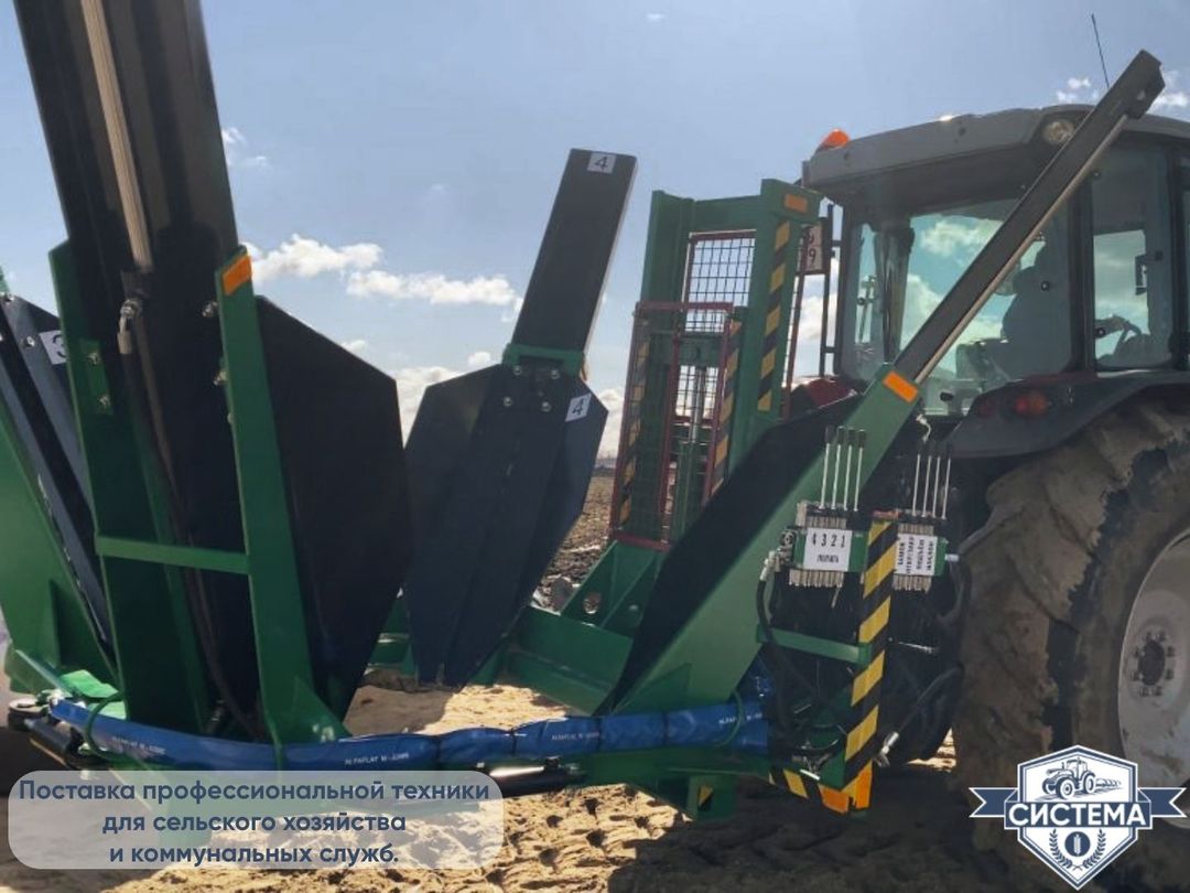 Пересадчик деревьев Bystron (тракторный)