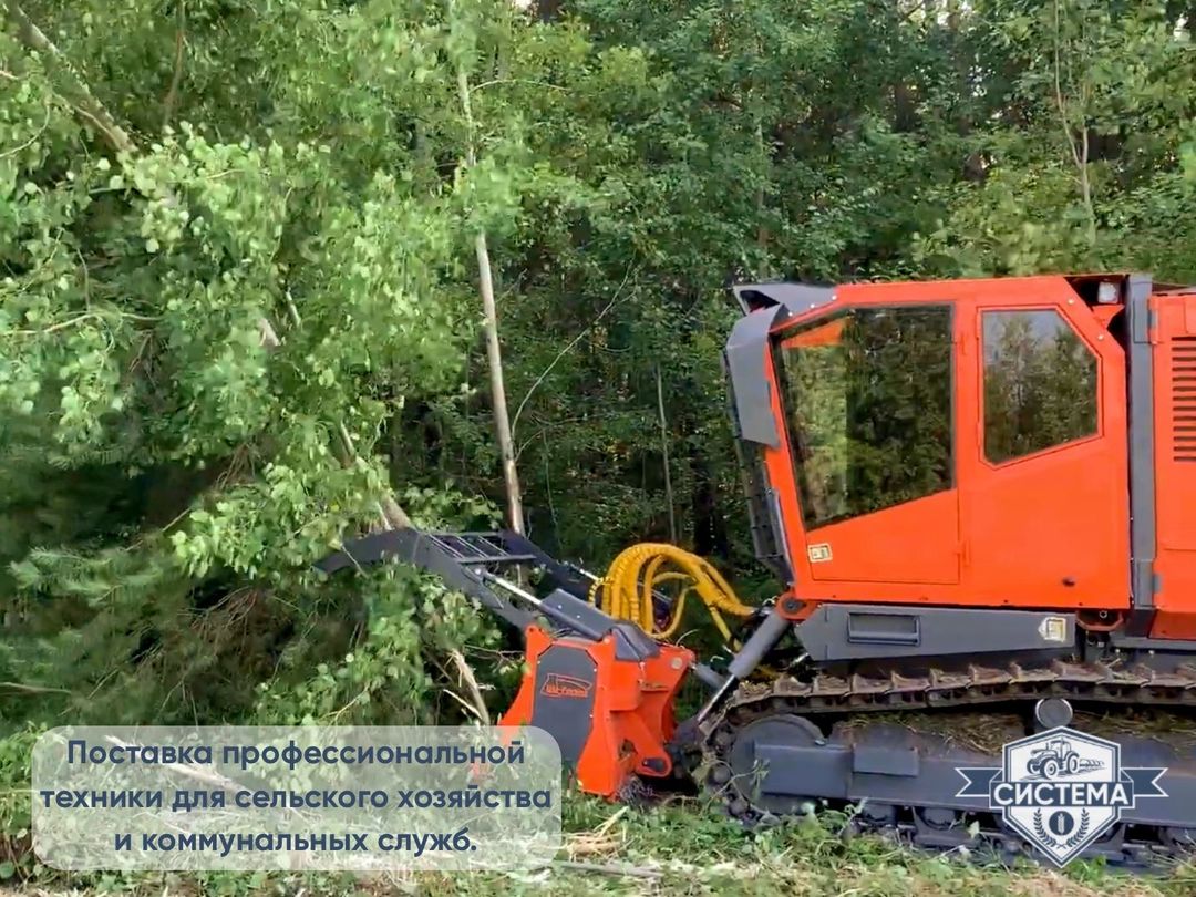 Самоходный гусеничный мульчер UM Forest 285 л.с.