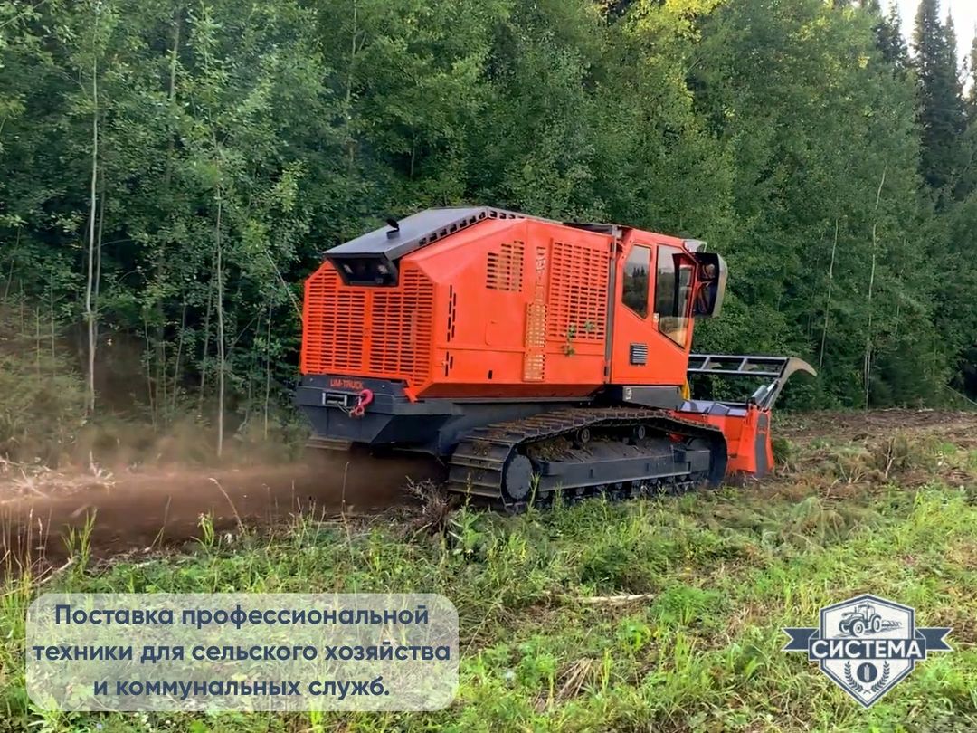 Самоходный гусеничный мульчер UM Forest 285 л.с.