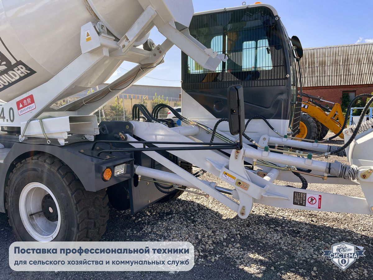 Самоходный бетоносмеситель 12 кубов в час