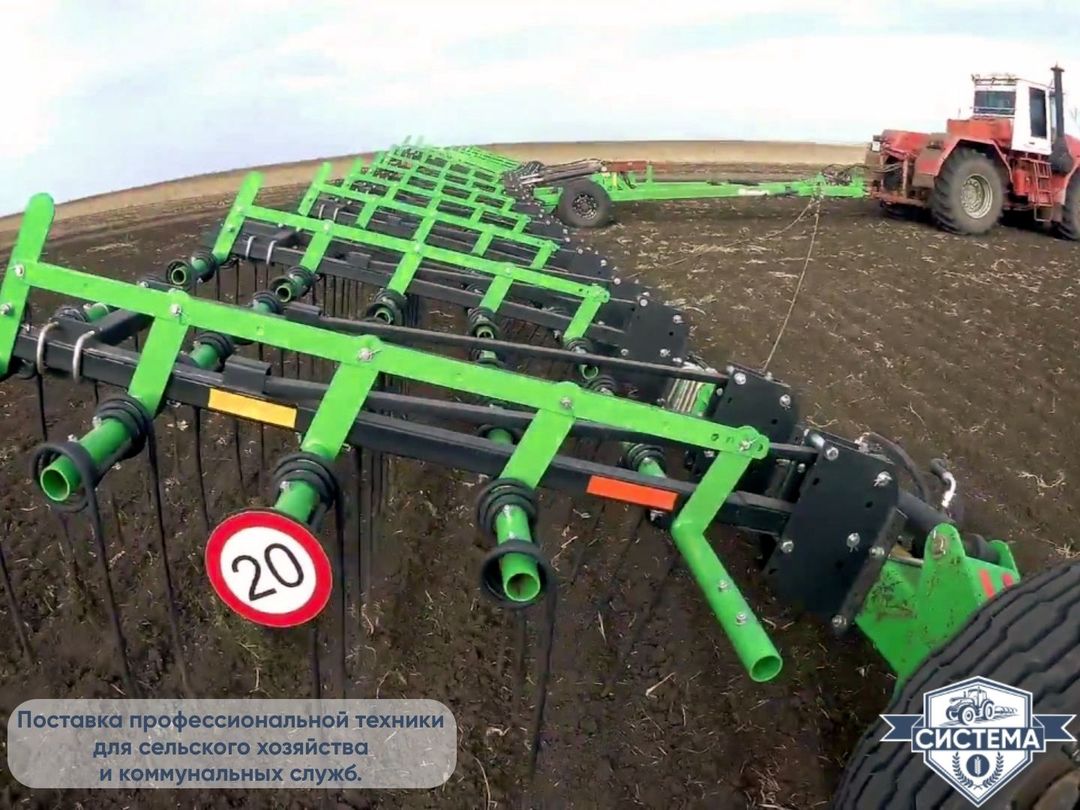 Борона тяжелая пружинная Кама-24м