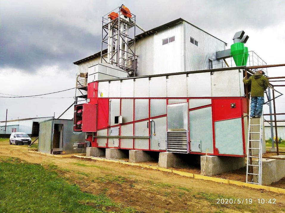 Зерносушилка конвейерная АТМ 54т/ч