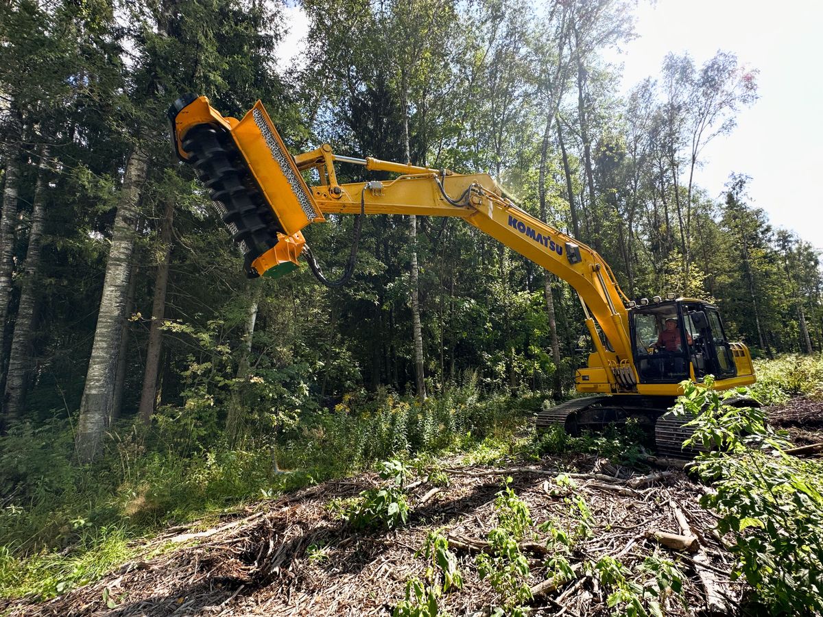 Мульчер 1,6 метра (экскаватор 18-25 т)