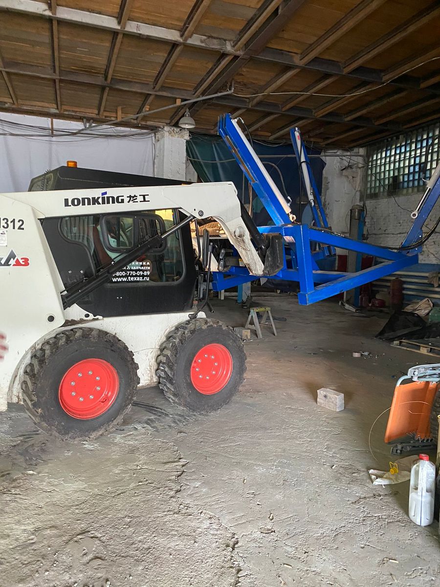 Пересадчик деревьев гидравлический (трактор или погрузчик)