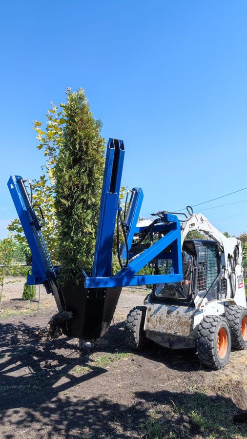 Пересадчик деревьев гидравлический (трактор или погрузчик)