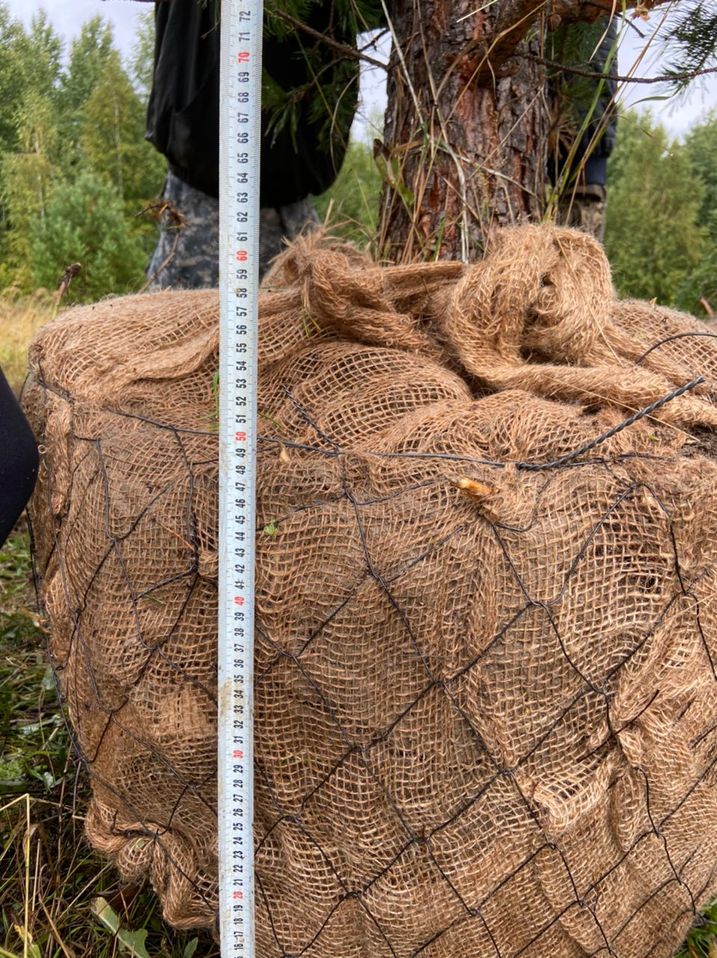 Пересадчик деревьев гидравлический (трактор или погрузчик)