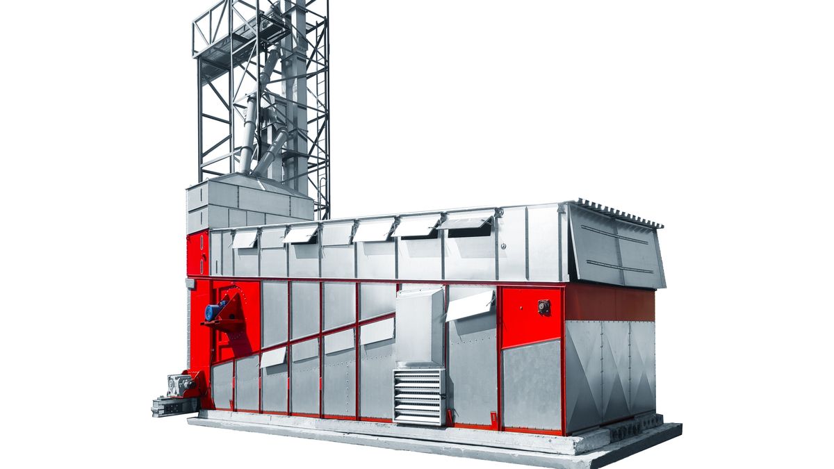 Зерносушилка конвейерная АТМ 20т/ч