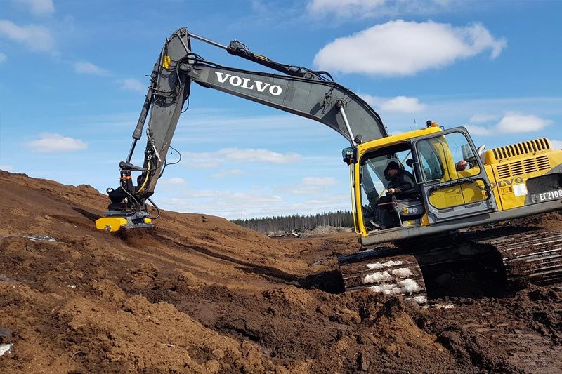 Ротоватор на экскаватор (1,8 метра)
