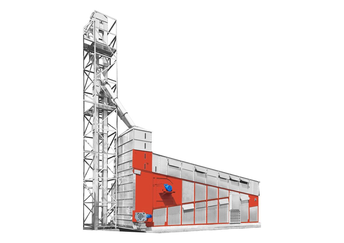 Зерносушилка конвейерная АТМ 15т/ч