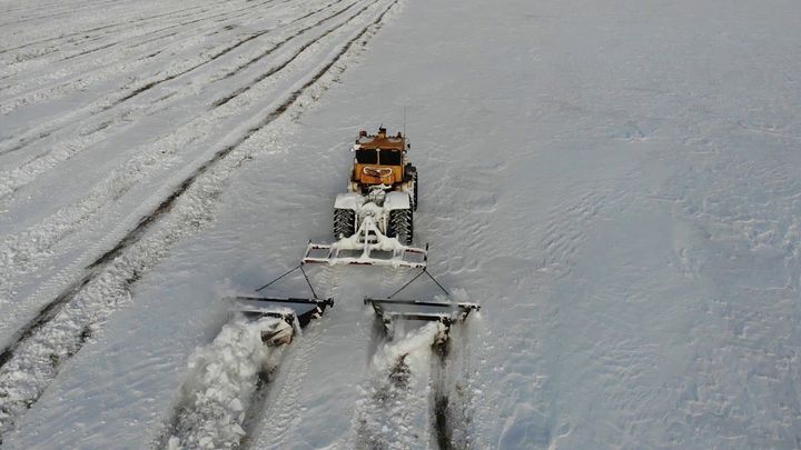 Снегопах-валкователь СВУ-7 (Т-150)