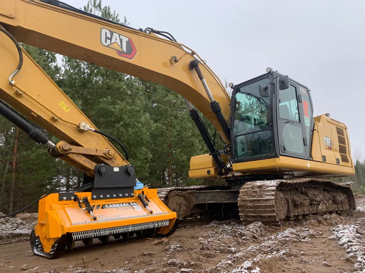 Гидравлические мульчеры, для погрузчиков и экскаваторов