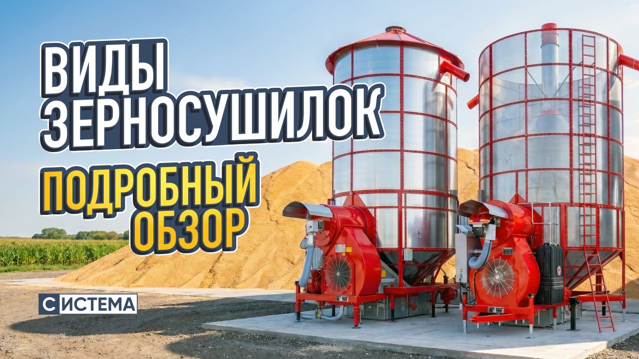 Виды зерносушилок: подробный обзор мобильных, стационарных, шахтных, колонковых, барабанных, рециркуляционных и модульных решений